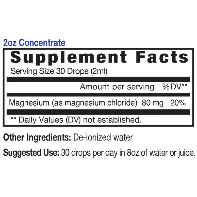 Eidon Magnesium Ionic Liquid Drops 60 ml