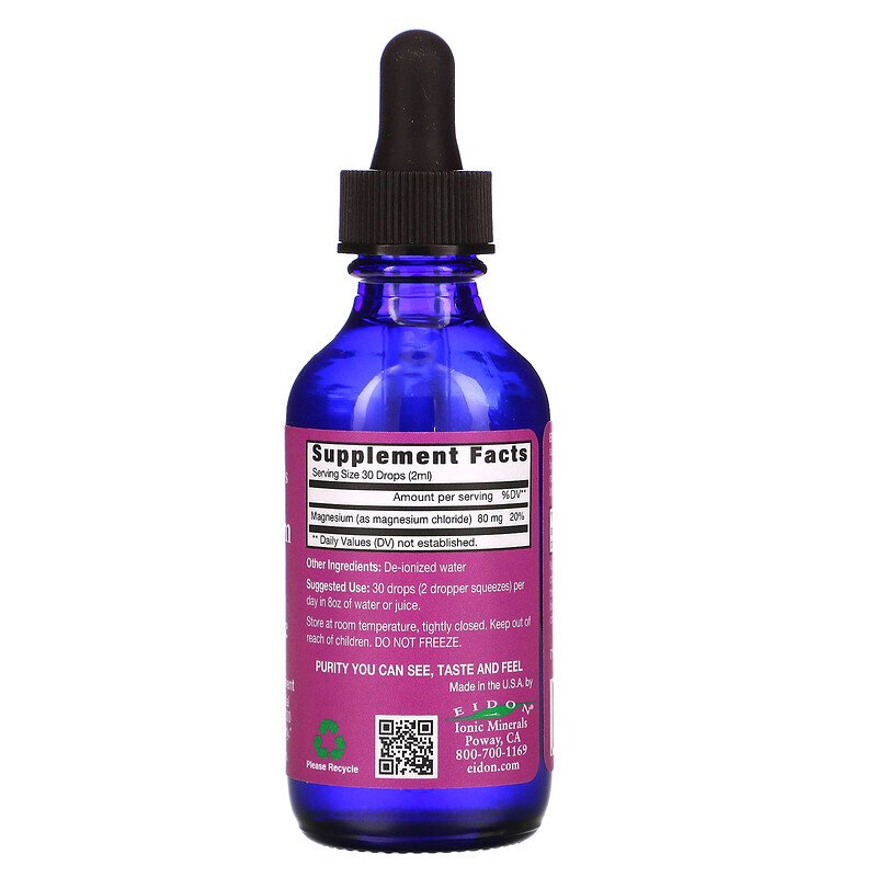 Eidon Magnesium Ionic Liquid Drops 60 ml
