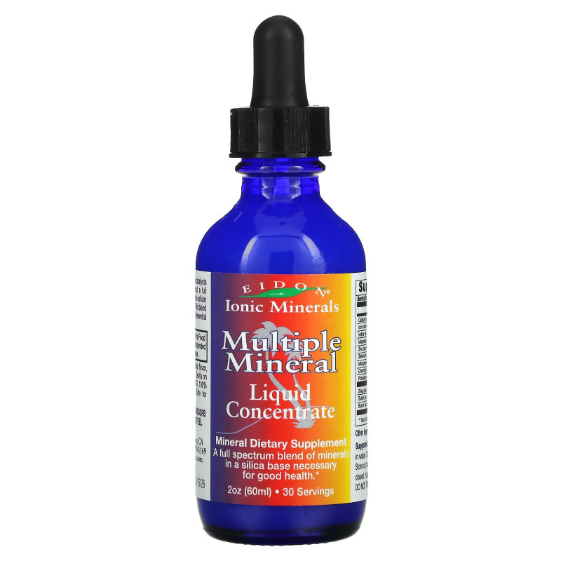 Eidon Multiple Mineral Liquid Ionic Concentrate 60 ml