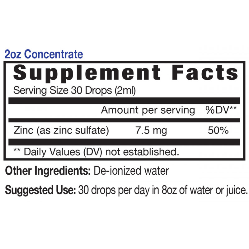 Eidon Zinc Sulfate Ionic Liquid 60 ml