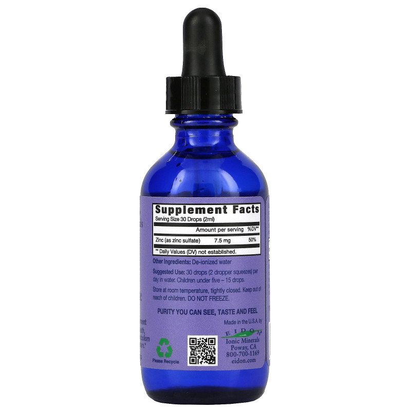 Eidon Zinc Sulfate Ionic Liquid 60 ml