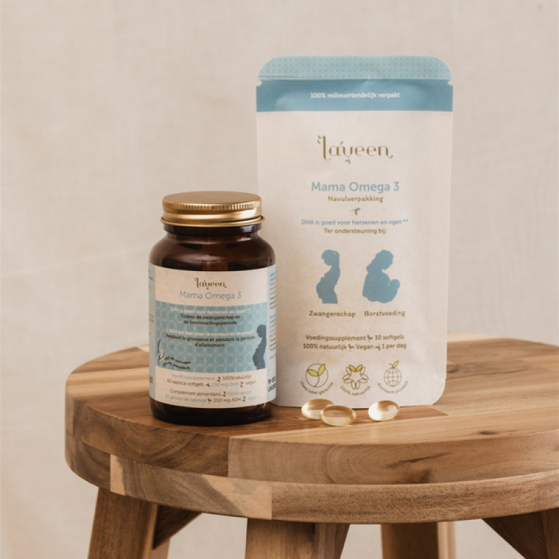 Laveen Refill Mama Omega 3 for Pregnant, vegan 30 pcs