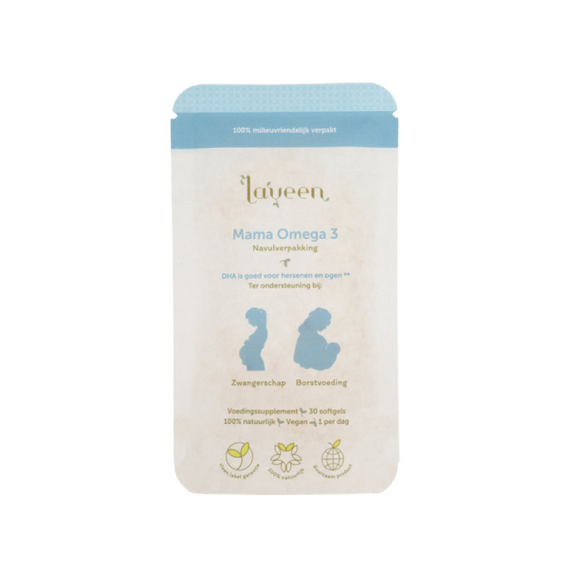 Laveen Refill Mama Omega 3 for Pregnant, vegan 30 pcs