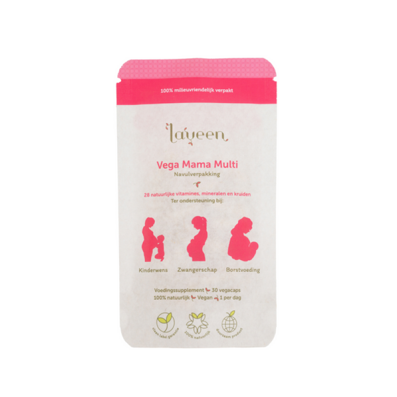 Laveen Refill Vega Mama Multi for pregnant women, replacement refill 30 pcs