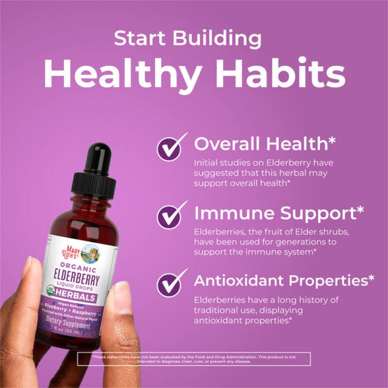 Mary Ruth's Bio Elderberry Drops 30 ml