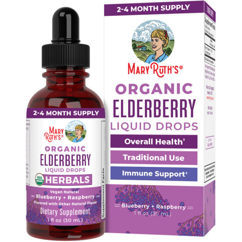Mary Ruth's Bio Elderberry Drops 30 ml
