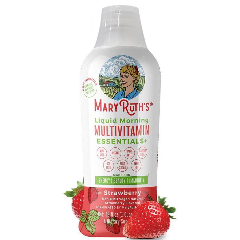 Mary Ruth's Morning Multivitamin Essentials+ Liquid 946 ml