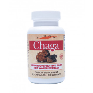 Eidon Bio organic huba Chaga extrakt 60 kapsúl Eidon Bio organic huba Chaga extrakt 60 kapsúl