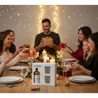 Gimber Darčekový box N°1 500 ml + 2 poháre