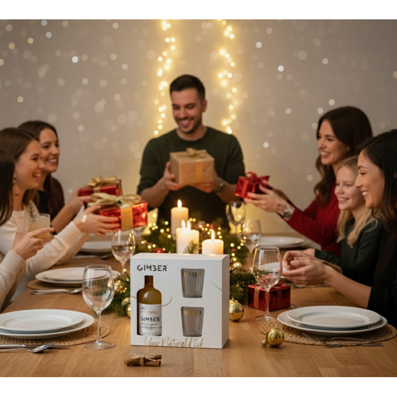 Gimber Darčekový box N°1 500 ml + 2 poháre