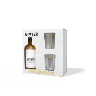 Gimber Darčekový box N°1 500 ml + 2 poháre