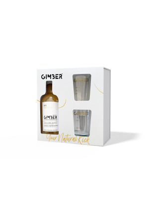 Gimber Darčekový box N°1 500 ml + 2 poháre