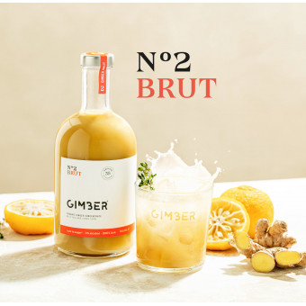 Gimber N°2 Brut Bio zázvorový nápoj Gimber N°2 Brut Bio zázvorový nápoj