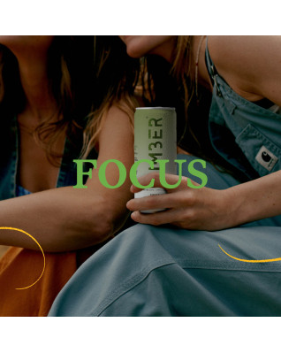 Gimber Zázvor, mango & matcha, bio perlivý nápoj, 250 ml