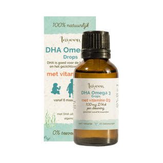 Laveen Omega-3 pre bábätká a deti kvapky s vitamínom D3 30 ml