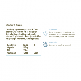 Laveen Omega-3 pre bábätká a deti kvapky s vitamínom D3 30 ml  Laveen Omega-3 pre bábätká a deti kvapky s vitamínom D3 30 ml