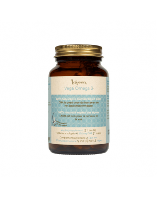 Laveen Vega Omega-3 (Plant-Based DHA) 60 Tapioca Softgels