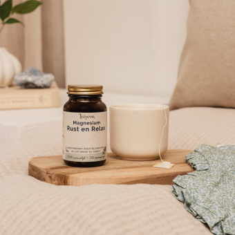 Laveen Magnesium Rest & Relax s B-komplexem, kozlíkem a mučenkou 30 veganských kapslí