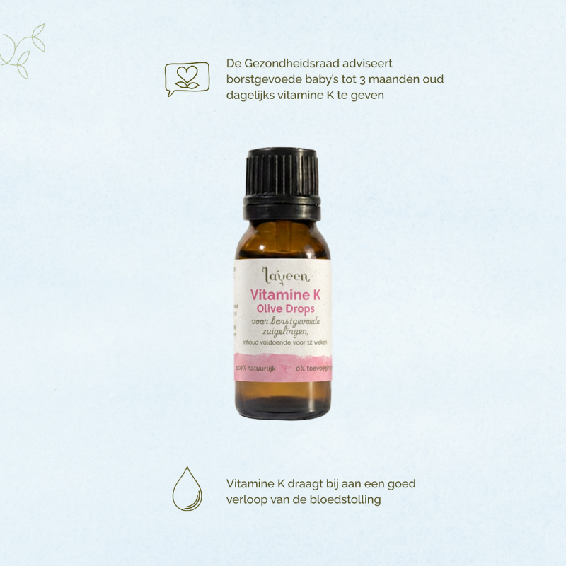 Laveen Vitamín K pre dojčatá olivové kvapky 10 ml