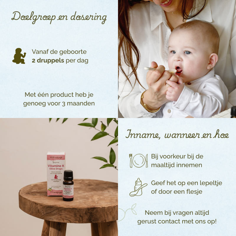 Laveen Vitamín K pre dojčatá olivové kvapky 10 ml