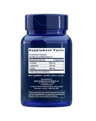 Life Extension BCAA 90 kapsúl