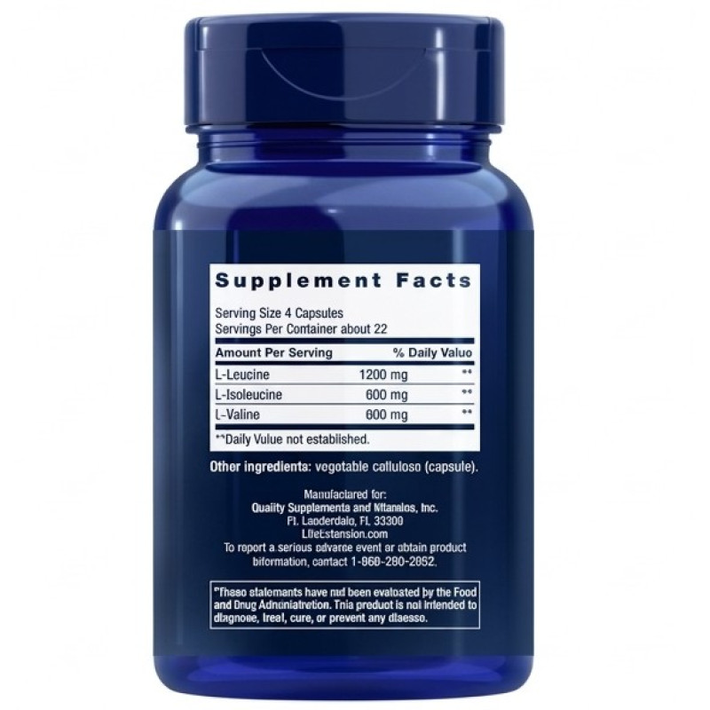 Life Extension BCAA 90 kapsúl