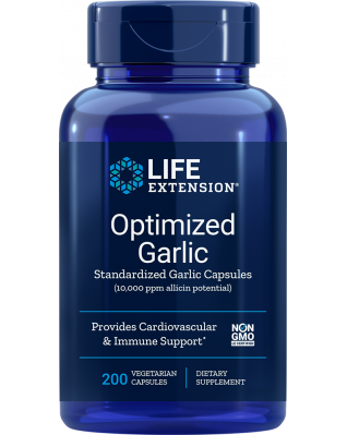 Life Extension Optimized Garlic Cesnak 200 kapsúl