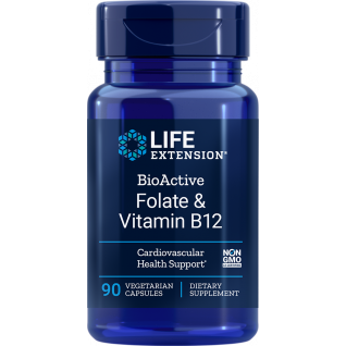 Life Extension BioActive Folate & Vitamin B12 90 ks Life Extension BioActive Folate & Vitamin B12 90 ks