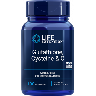 Life Extension Glutathione, Cysteine & C 100 kapsúl Life Extension Glutathione, Cysteine & C 100 kapsúl