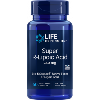 Life Extension Super R-Lipoic Acid kyselina lipoová 60 kapsúl Life Extension Super R-Lipoic Acid kyselina lipoová 60 kapsúl