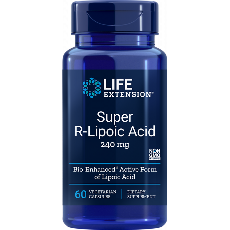 Life Extension Super R-Lipoic Acid 60 Capsules