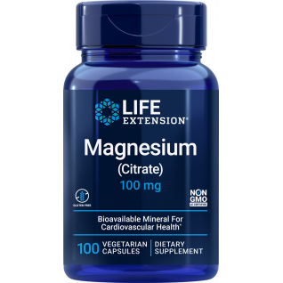 Life Extension Magnesium Citrate 100 kapsúl Life Extension Magnesium Citrate 100 kapsúl