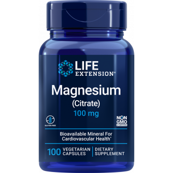 Life Extension Magnesium Citrate 100 kapsúl Life Extension Magnesium Citrate 100 kapsúl