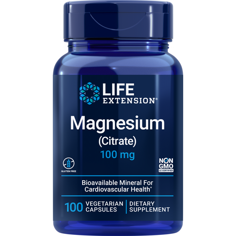 Life Extension Magnesium Citrate 100 Capsules