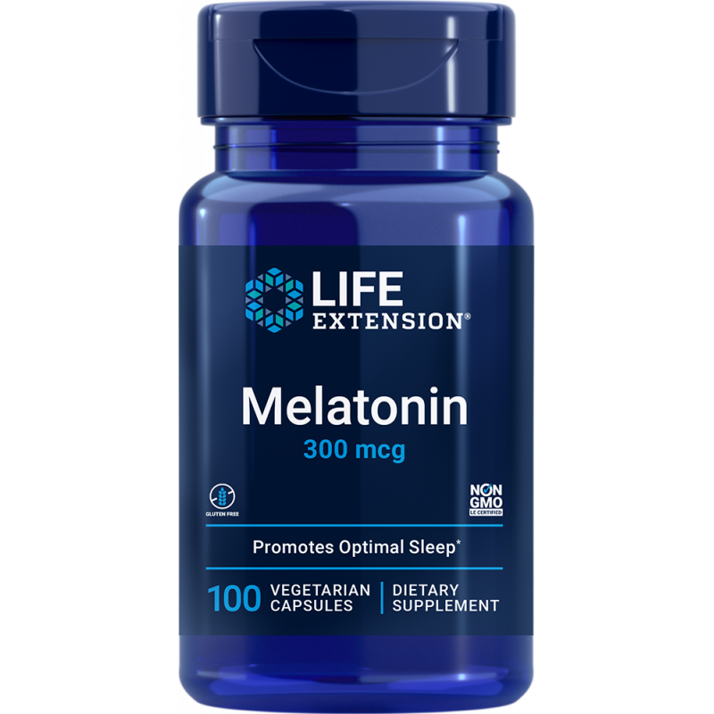Life Extension Melatonin 300 mcg 100 Capsules