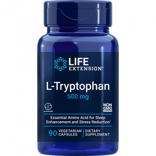 Life Extension L-tryptofán 500 mg 90 kapsúl Life Extension L-tryptofán 500 mg 90 kapsúl