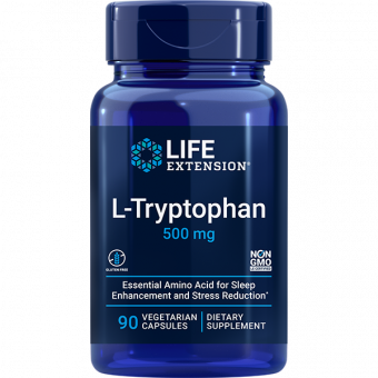 Life Extension L-tryptofán 500 mg 90 kapsúl Life Extension L-tryptofán 500 mg 90 kapsúl