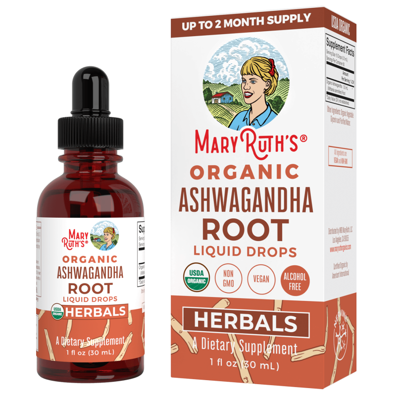 Mary Ruth's Bio Organic Ashwagandha Root Drops 30 ml