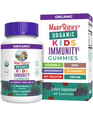 Mary Ruth's Bio Immunity Gummies pre deti od 4 rokov 60 ks