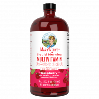 Mary Ruth's Ranný multivitamín tekutý malinový vegan Mary Ruth's Ranný multivitamín tekutý malinový vegan