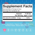 Mary Ruth's Zinc for Kids Bio Organic Liquid Drops 60 ml 