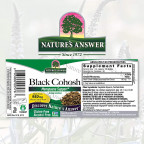 Nature's Answer Black Cohosh Ploštičník strapcovitý bylinné kvapky 30 ml