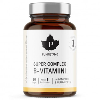 Puhdistamo Super Vitamin B Complex  Puhdistamo Super Vitamin B Complex