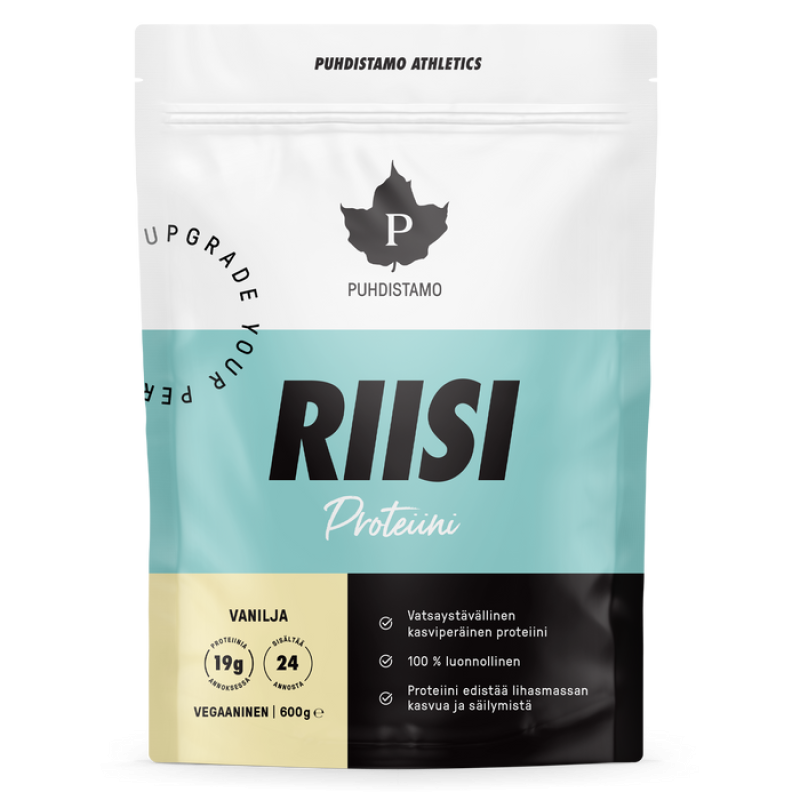 Puhdistamo Vanilkový proteín ryžový BIO 600 g