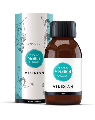 Viridikid Bio omega olej pre deti 200 ml